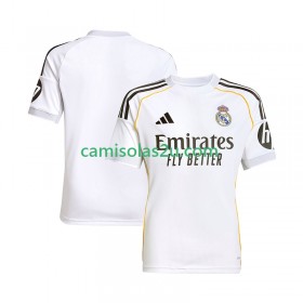 Camisolas de futebol Real Madrid Equipamento Principal 2025/26 Manga Curta